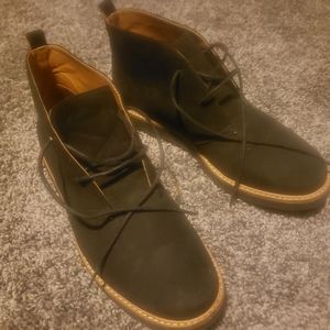 Clarks womens laceup boots